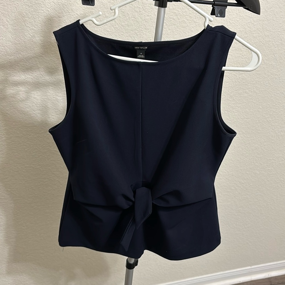 Navy blouse